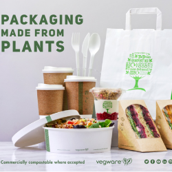 Vegware 推廣可堆肥食品包裝